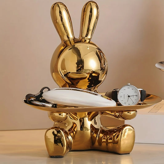 Rabbit Key Storage Statue