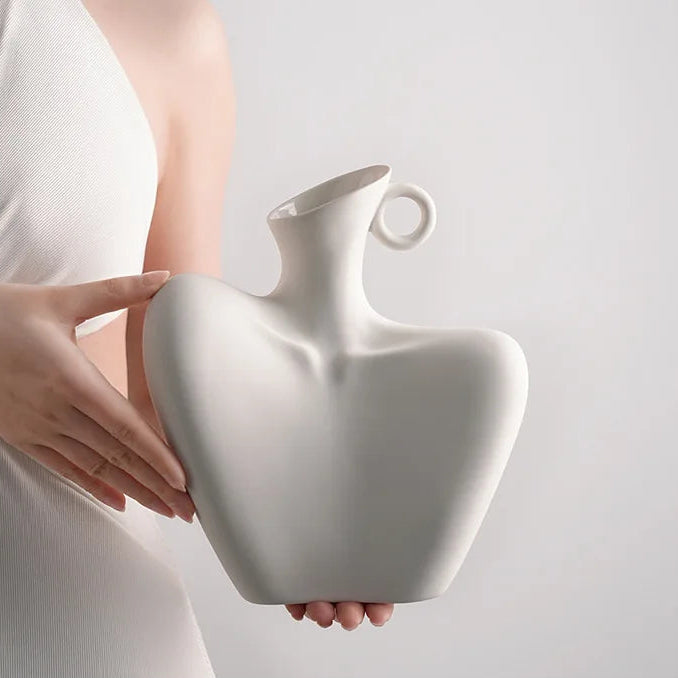 Clavical Ceramic Vase