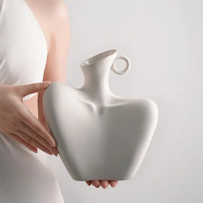 Clavical Ceramic Vase