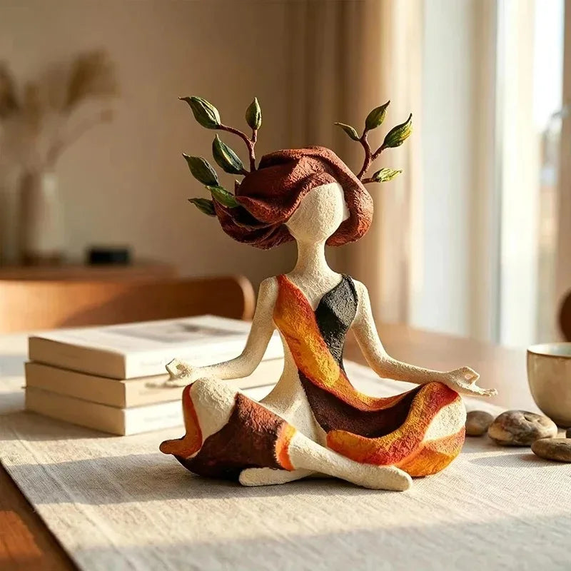 Serenity Meditation Statue