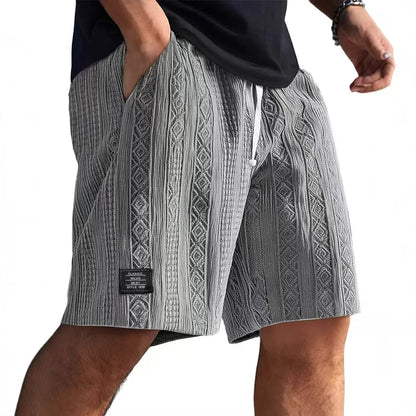 Bordone Geometric Shorts