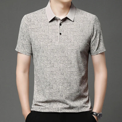 Grained Summer Polo Shirt