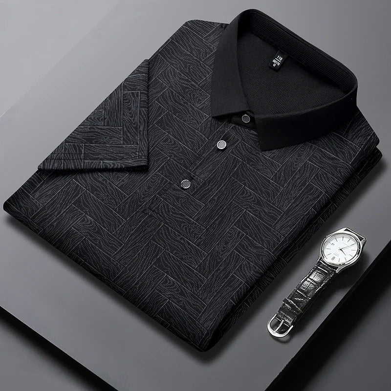 Grained Summer Polo Shirt