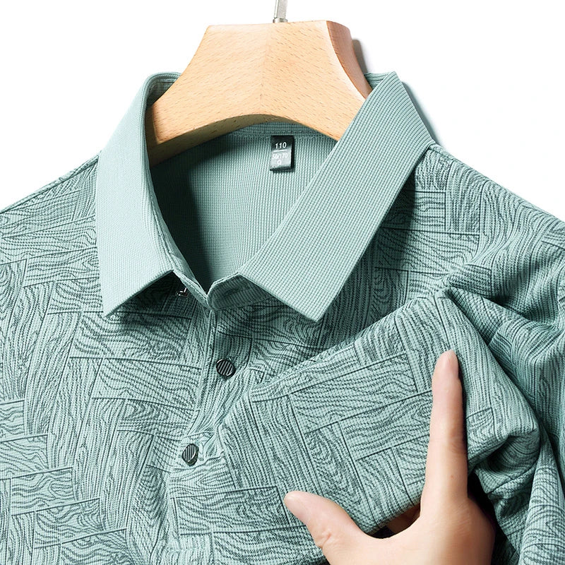 Grained Summer Polo Shirt