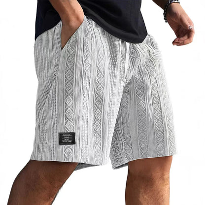 Bordone Geometric Shorts