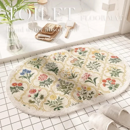 Vintage Floral Mat