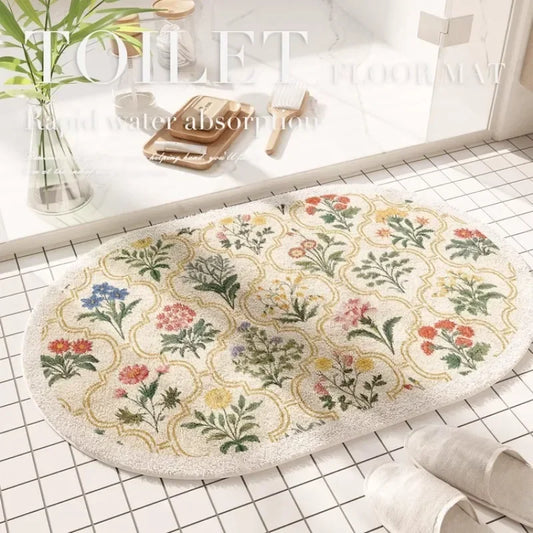 Vintage Floral Mat