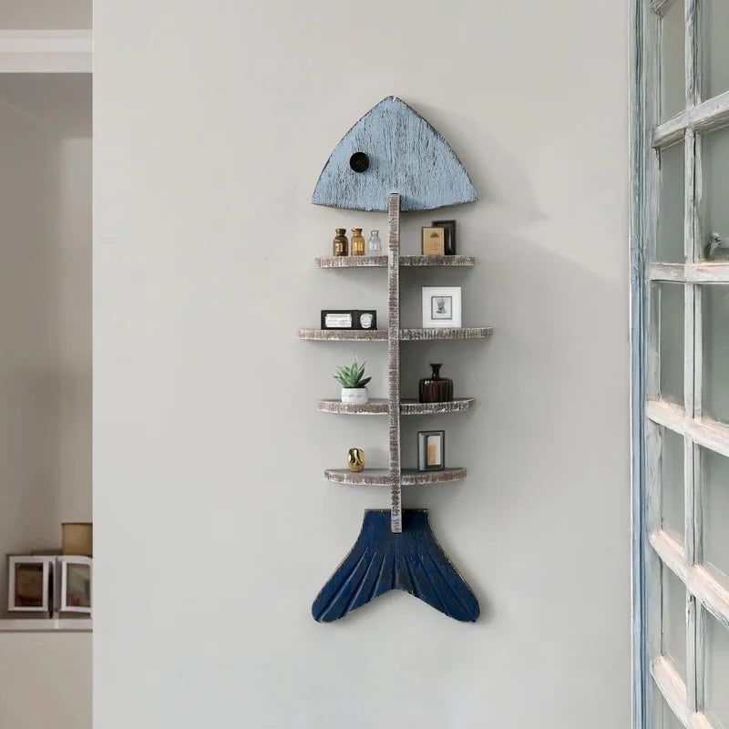 Nordic Fish Bone Shelf