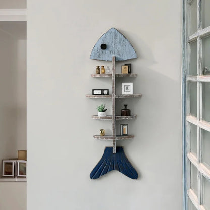 Nordic Fish Bone Shelf