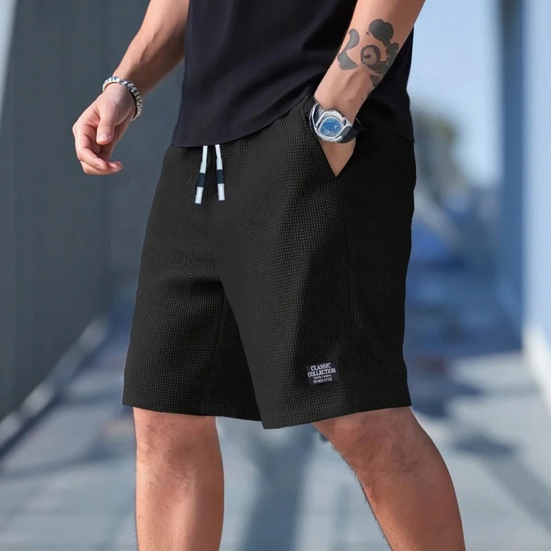 Grid Knit Shorts