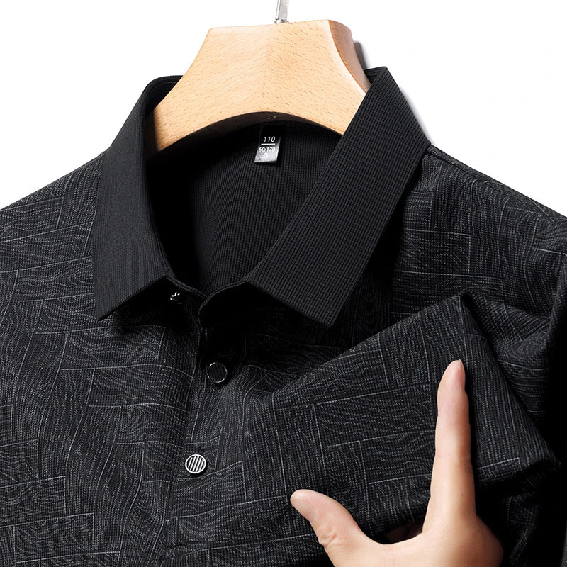 Grained Summer Polo Shirt