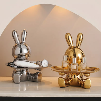 Rabbit Key Storage Statue