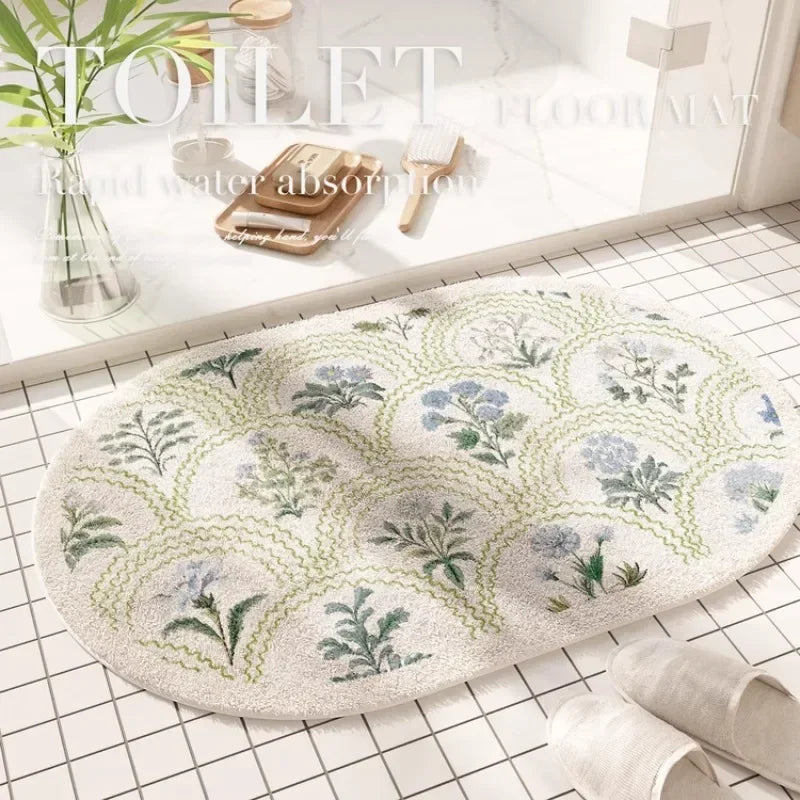 Vintage Floral Mat