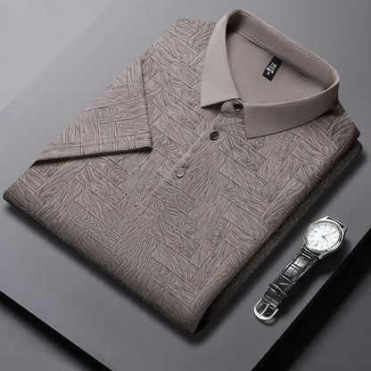 Grained Summer Polo Shirt