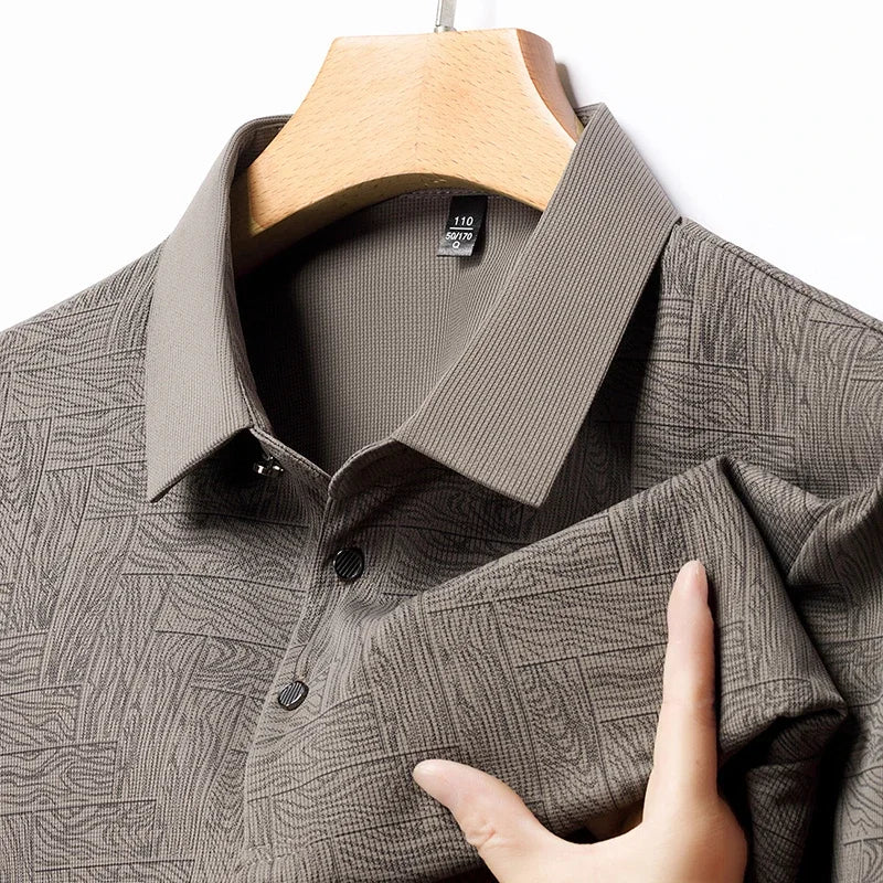 Grained Summer Polo Shirt