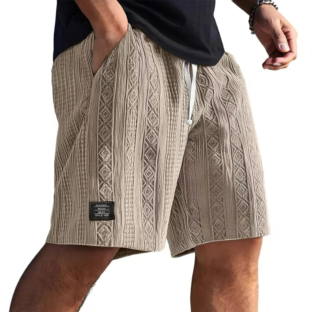 Bordone Geometric Shorts
