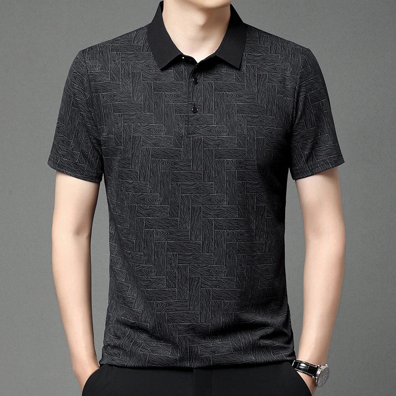 Grained Summer Polo Shirt