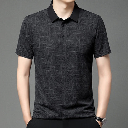 Grained Summer Polo Shirt