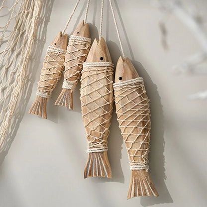 Rustic Fish Hanging Decor
