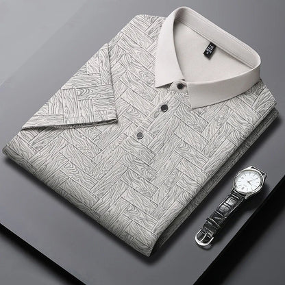 Grained Summer Polo Shirt