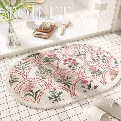 Vintage Floral Mat
