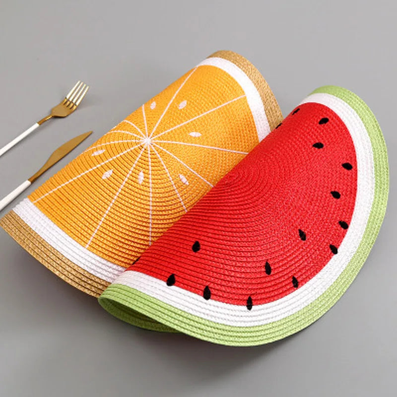 Fruity Dining Mats