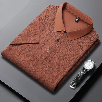Grained Summer Polo Shirt
