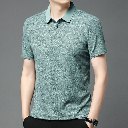 Grained Summer Polo Shirt