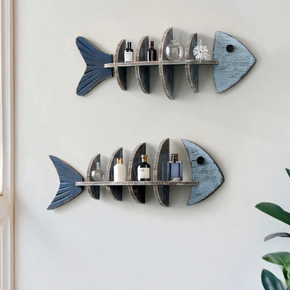 Nordic Fish Bone Shelf