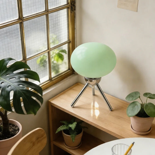 Mid-Century Glass Lamp