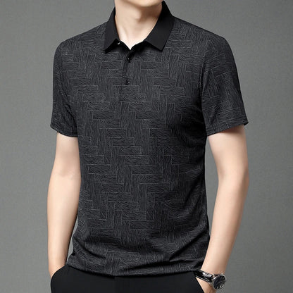 Grained Summer Polo Shirt