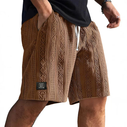 Bordone Geometric Shorts