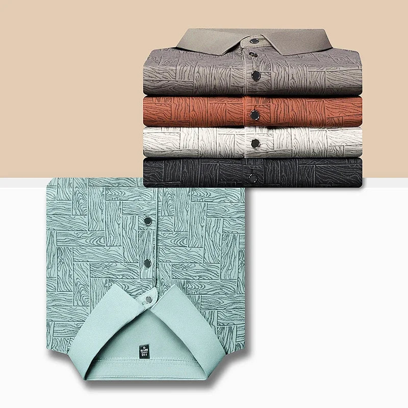 Grained Summer Polo Shirt