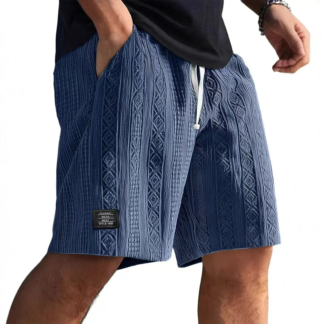 Bordone Geometric Shorts