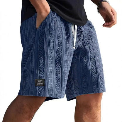 Bordone Geometric Shorts