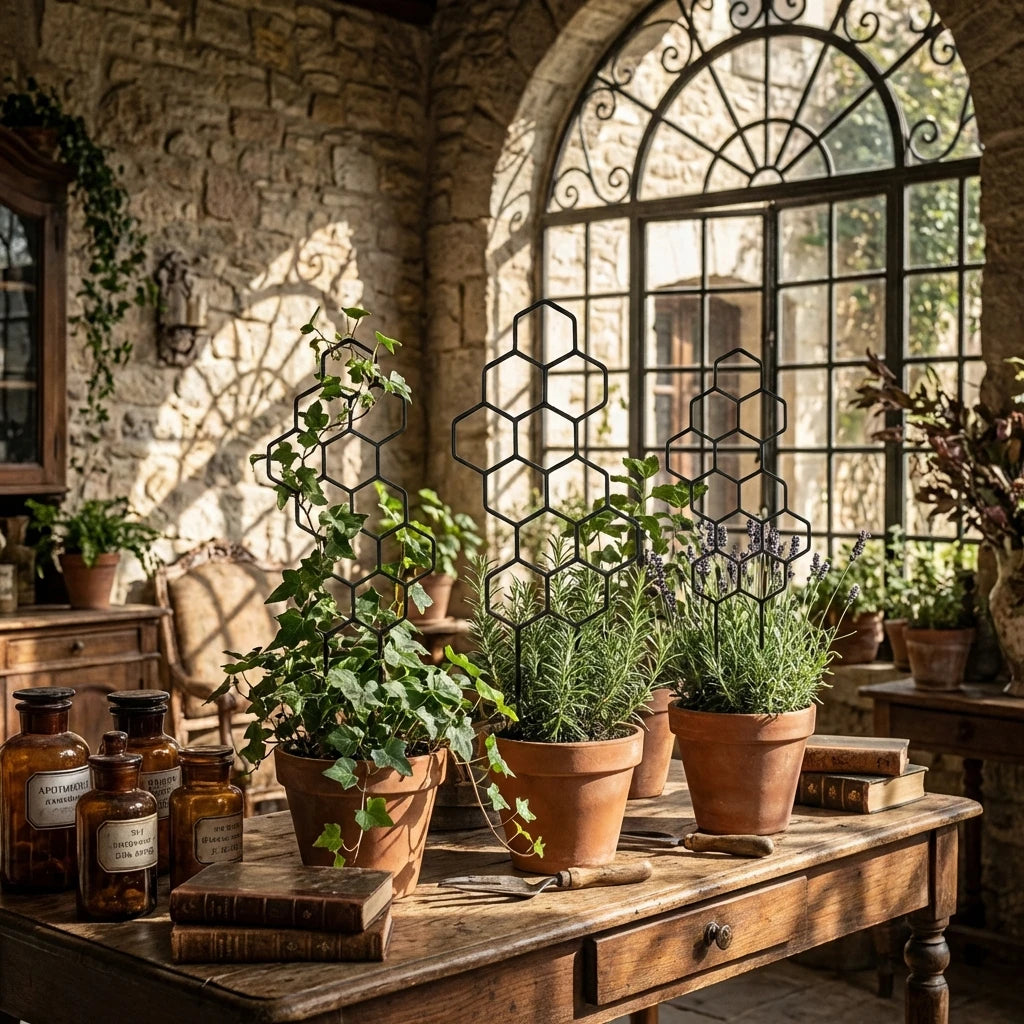 Honeycomb Plant Trellis