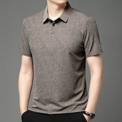 Grained Summer Polo Shirt