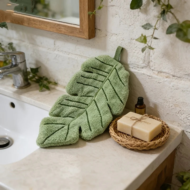 Leaf Hand Towel