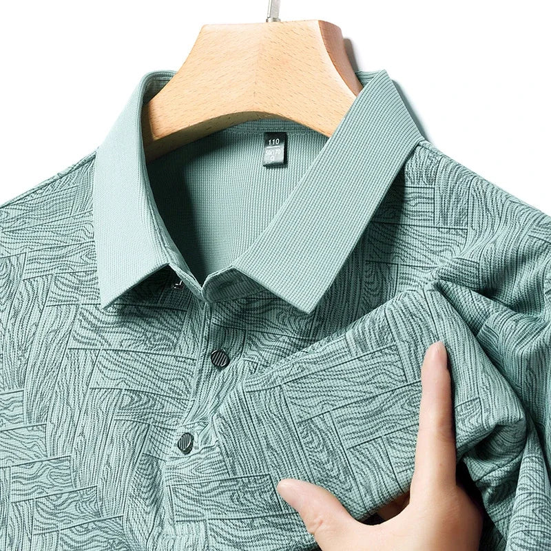 Grained Summer Polo Shirt