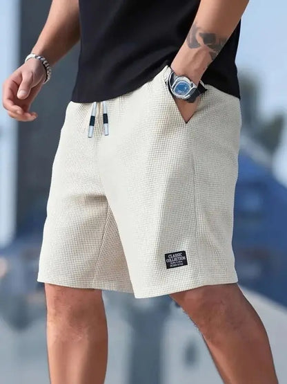 Grid Knit Shorts