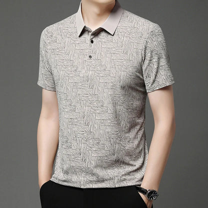 Grained Summer Polo Shirt
