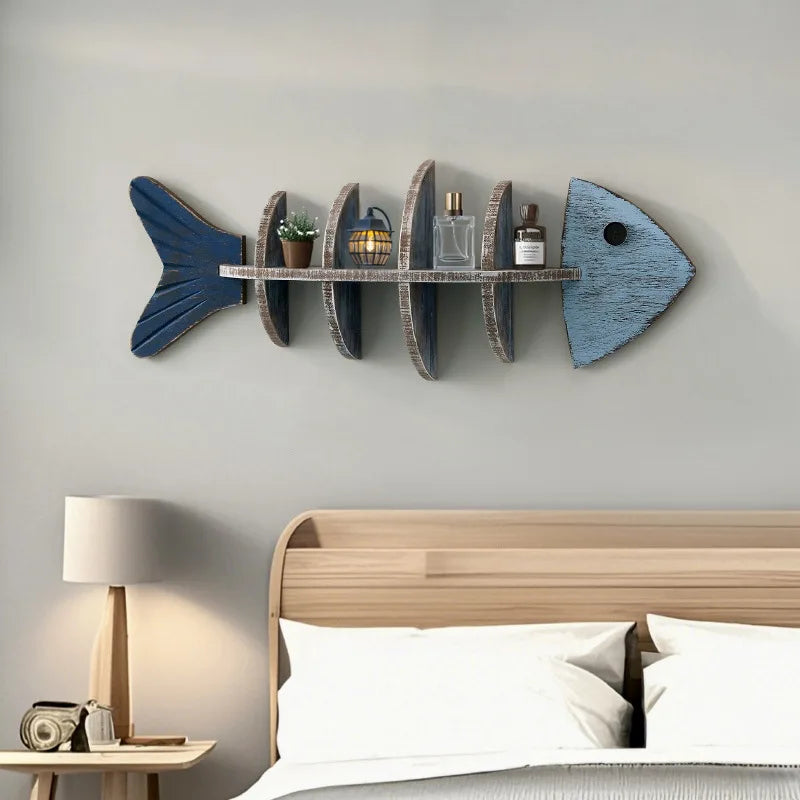 Nordic Fish Bone Shelf